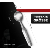  IJslepel - premium ijslepel van roestvrij staal - de ideale ijslepel portioneerder - perfecte ijscrème scoop - must-have in elk huishouden